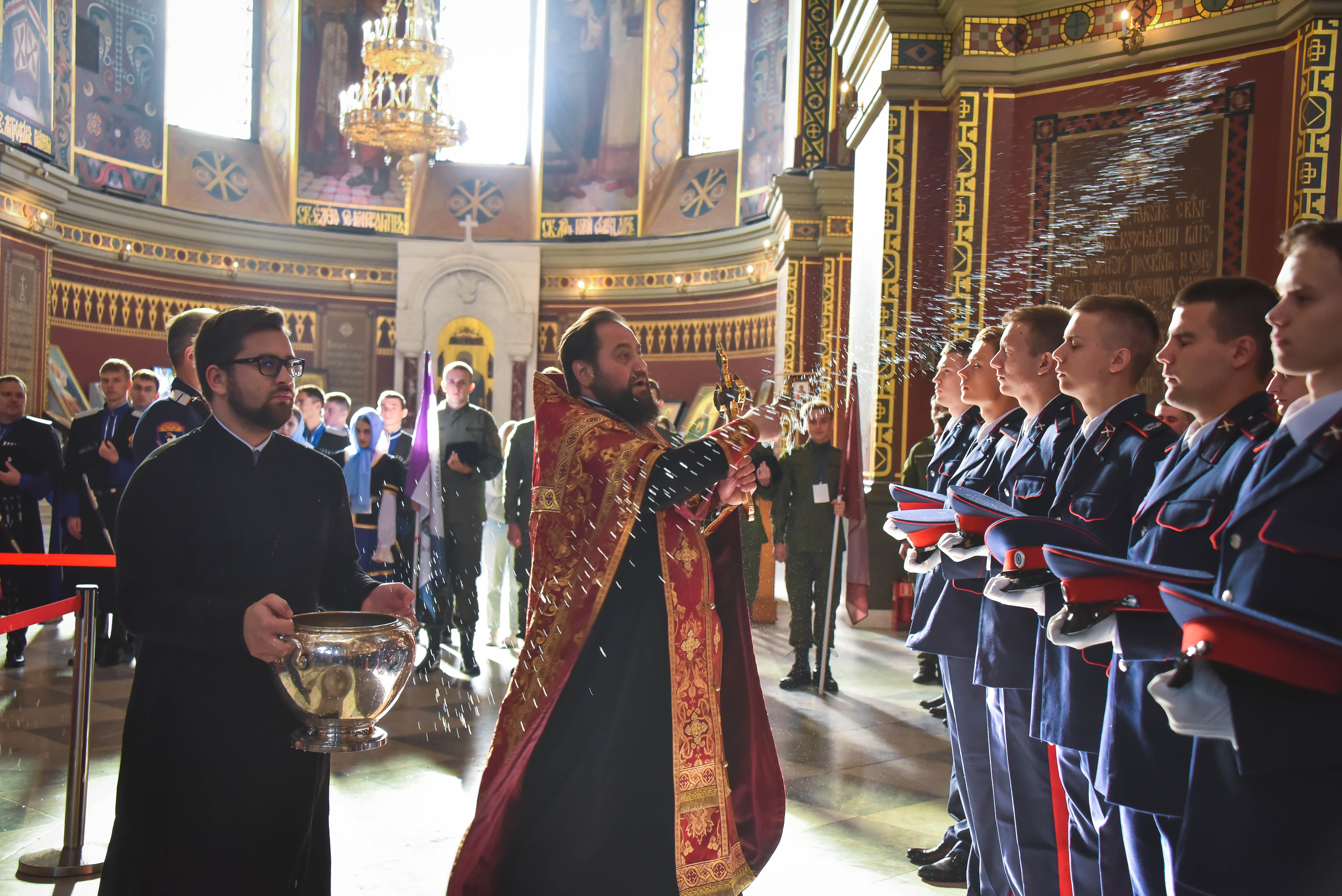 Новочеркасский храм голограмма